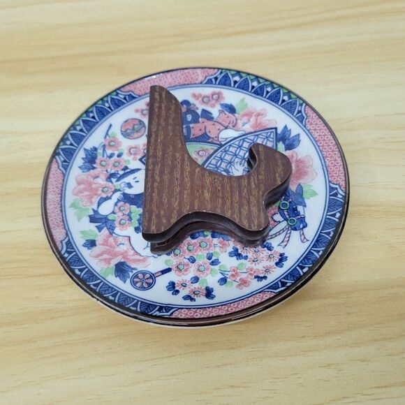 Vintage Japanese Mitsukoshi Handpainted Asian Plate - Picture 15 of 16